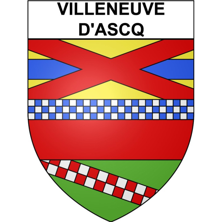 Bazas Sticker wappen, gelsenkirchen, augsburg, klebender aufkleber