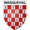 Wasquehal 59 ville Stickers blason autocollant adhésif
