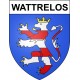 Stickers coat of arms Bazas adhesive sticker