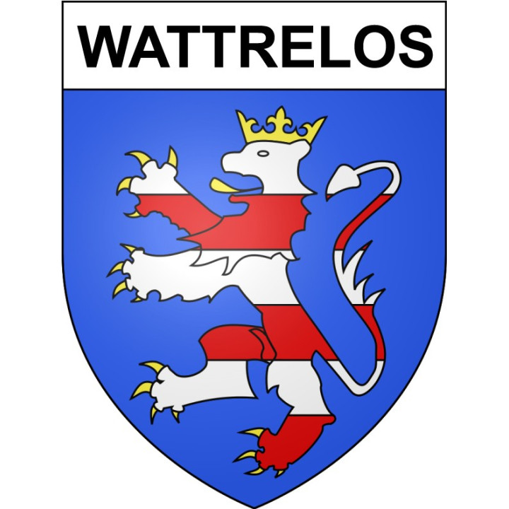Bazas Sticker wappen, gelsenkirchen, augsburg, klebender aufkleber