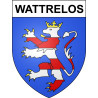 Stickers coat of arms Bazas adhesive sticker