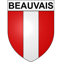 Stickers coat of arms Bazas adhesive sticker