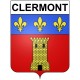 Clermont 60 ville Stickers blason autocollant adhésif
