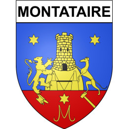 Stickers coat of arms Bazas adhesive sticker