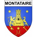 Montataire 60 ville Stickers blason autocollant adhésif