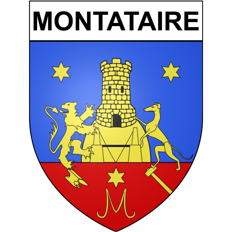 Stickers coat of arms Bazas adhesive sticker