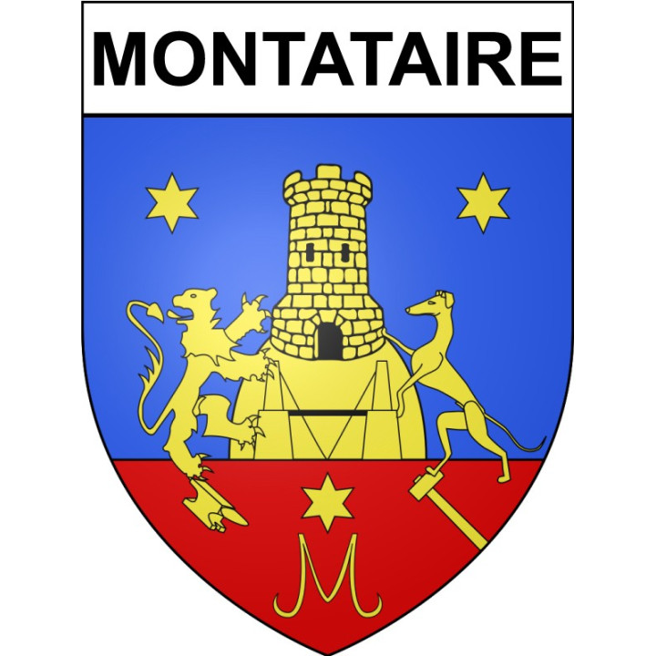 Stickers coat of arms Bazas adhesive sticker