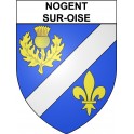 Nogent-sur-Oise 60 ville Stickers blason autocollant adhésif