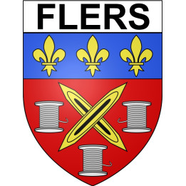 Stickers coat of arms Bazas adhesive sticker