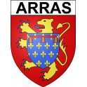 Arras Sticker wappen, gelsenkirchen, augsburg, klebender aufkleber