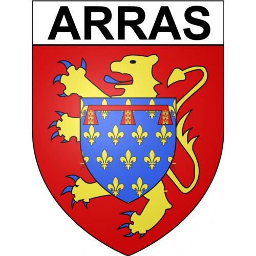 Stickers coat of arms Bazas adhesive sticker