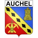 Auchel 62 ville Stickers blason autocollant adhésif