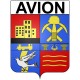 Avion 62 ville Stickers blason autocollant adhésif