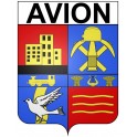 Avion 62 ville Stickers blason autocollant adhésif