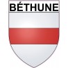 Béthune 62 ville Stickers blason autocollant adhésif