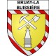 Pegatinas escudo de armas de Arras adhesivo de la etiqueta engomada