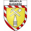 Bruay-la-Buissière 62 ville Stickers blason autocollant adhésif