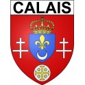 Calais 62 ville Stickers blason autocollant adhésif