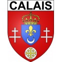 Calais Sticker wappen, gelsenkirchen, augsburg, klebender aufkleber