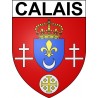Calais 62 ville Stickers blason autocollant adhésif