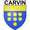 Carvin 62 ville Stickers blason autocollant adhésif
