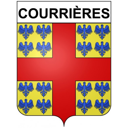 Stickers coat of arms Arras adhesive sticker