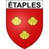 Pegatinas escudo de armas de Arras adhesivo de la etiqueta engomada