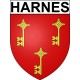 Harnes 62 ville Stickers blason autocollant adhésif
