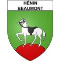 Hénin-Beaumont 62 ville Stickers blason autocollant adhésif
