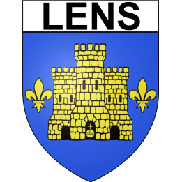 Lens 62 ville Stickers blason autocollant adhésif