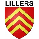 Pegatinas escudo de armas de Arras adhesivo de la etiqueta engomada