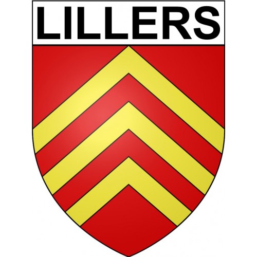 Pegatinas escudo de armas de Arras adhesivo de la etiqueta engomada