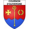 Cournon-d'Auvergne 63 ville Stickers blason autocollant adhésif