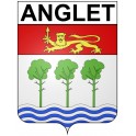 Anglet 64 ville Stickers blason autocollant adhésif