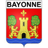 Stickers coat of arms Anglet adhesive sticker