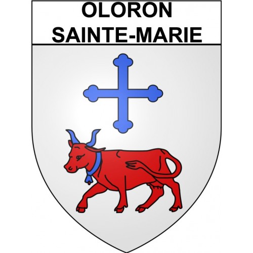 Stickers coat of arms Anglet adhesive sticker