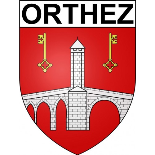 Stickers coat of arms Anglet adhesive sticker