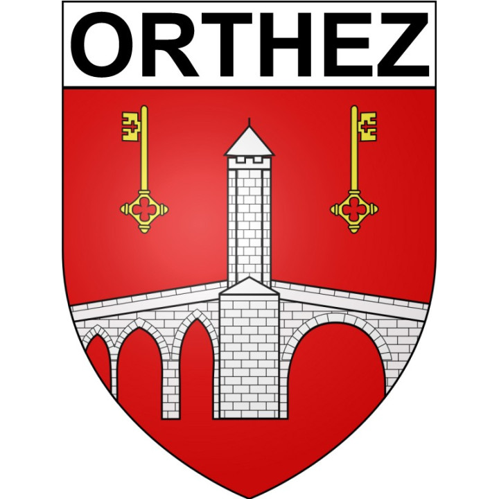 Stickers coat of arms Anglet adhesive sticker