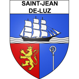 Saint-Jean-de-Luz 64 ville Stickers blason autocollant adhésif