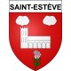 Saint-Estève 66 ville Stickers blason autocollant adhésif
