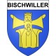Bischwiller 67 ville Stickers blason autocollant adhésif