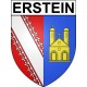 Erstein 67 ville Stickers blason autocollant adhésif