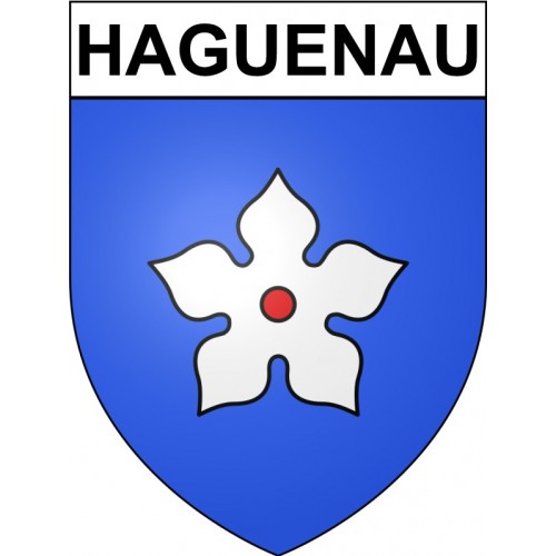 Haguenau 67 ville Stickers blason autocollant adhésif