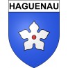 Pegatinas escudo de armas de Anglet adhesivo de la etiqueta engomada