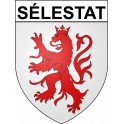 Sélestat 67 ville Stickers blason autocollant adhésif