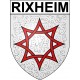 Rixheim 68 ville Stickers blason autocollant adhésif