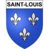 Saint-Louis 68 ville Stickers blason autocollant adhésif