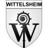 Anglet Sticker wappen, gelsenkirchen, augsburg, klebender aufkleber
