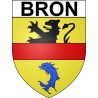 Bron 69 ville Stickers blason autocollant adhésif