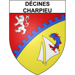 Pegatinas escudo de armas de Anglet adhesivo de la etiqueta engomada